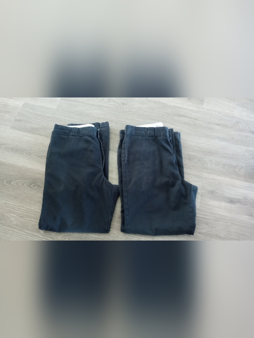 Dickies Black Men's Chino Pants - Straight Fit